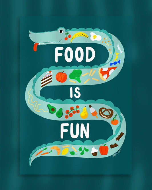 Food is Fun | Poster