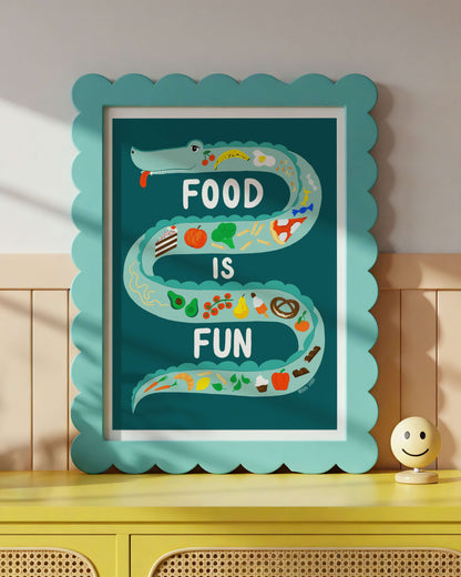 Food is Fun | Poster