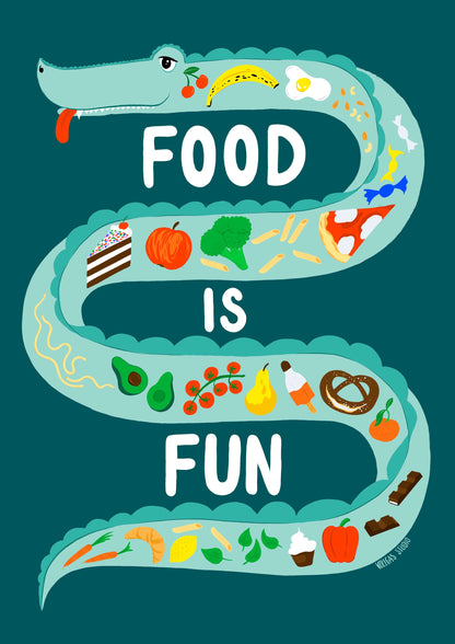 Food is Fun | Poster