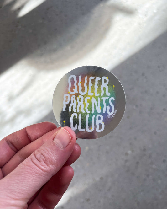 Queer Parents Club | Spiegel Sticker