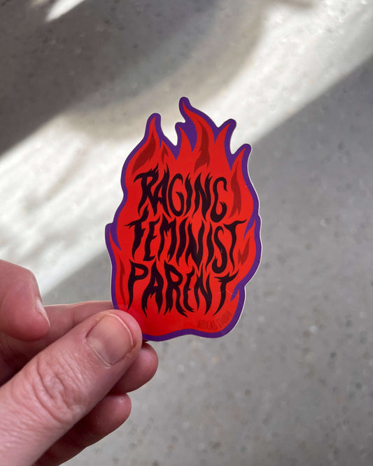 Raging feminist Parent | Vinyl Sticker
