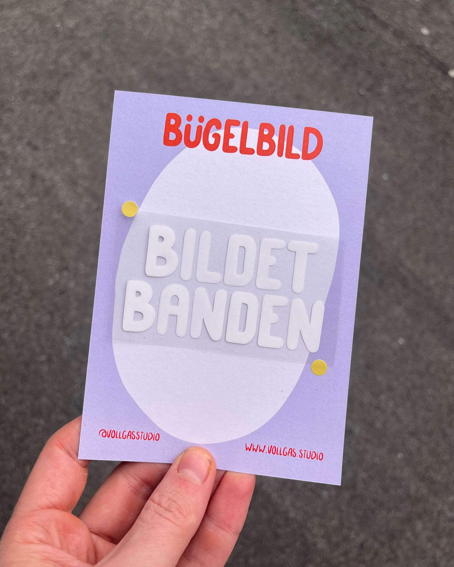 Bildet Banden | Bügelbild