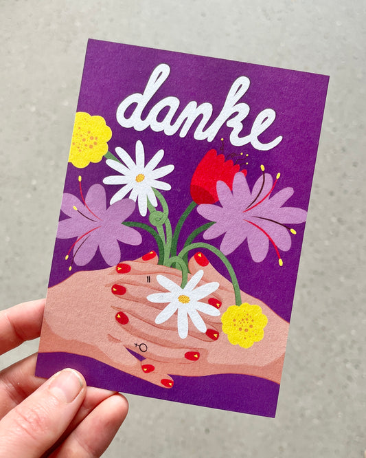 danke | Postkarte