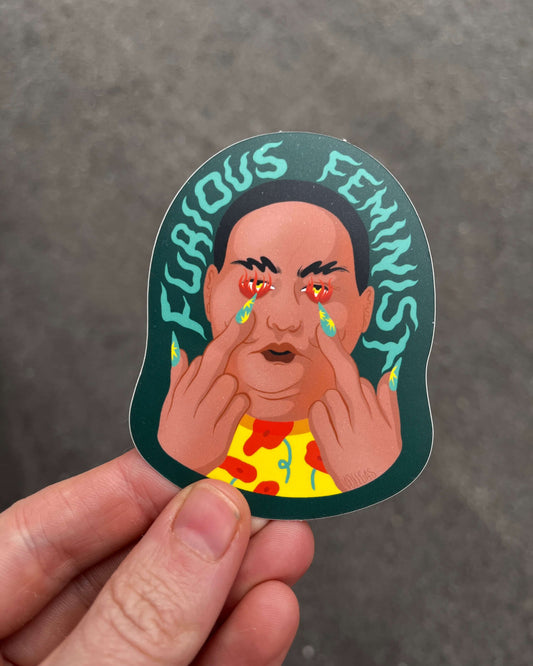 Furious Feminist | Vinyl Sticker