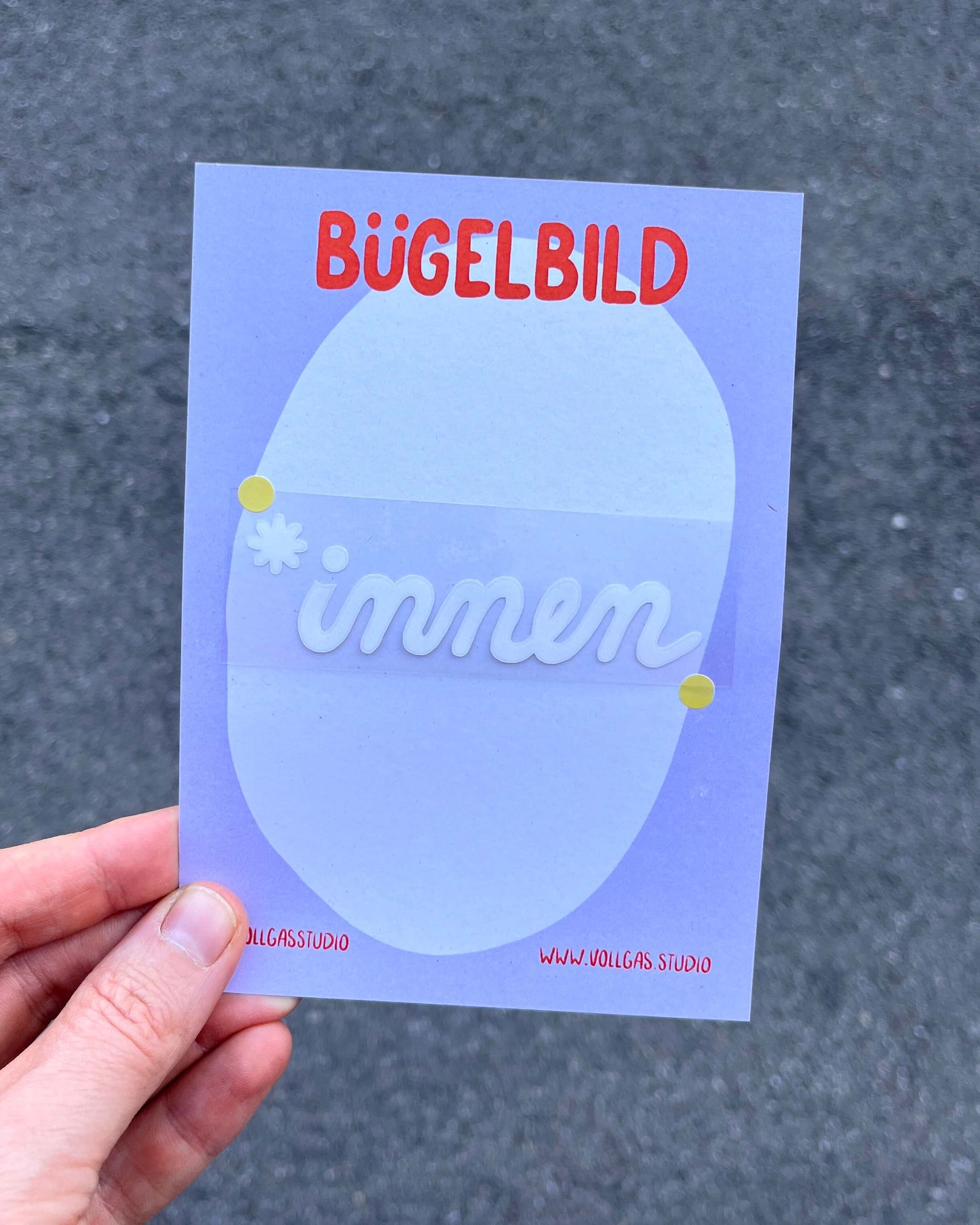 *innen | Bügelbild